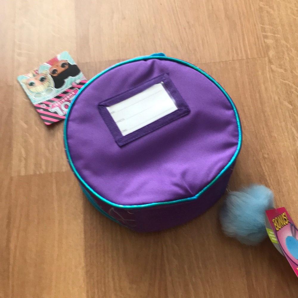 LOL Surprise purple POM POM lunchbox!NWT - Picture 4 of 5